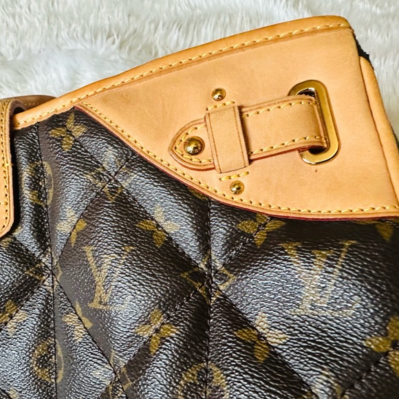 Louis Vuitton Brown and Tan Quilted Shoulder Bag - Picture 8 of 15